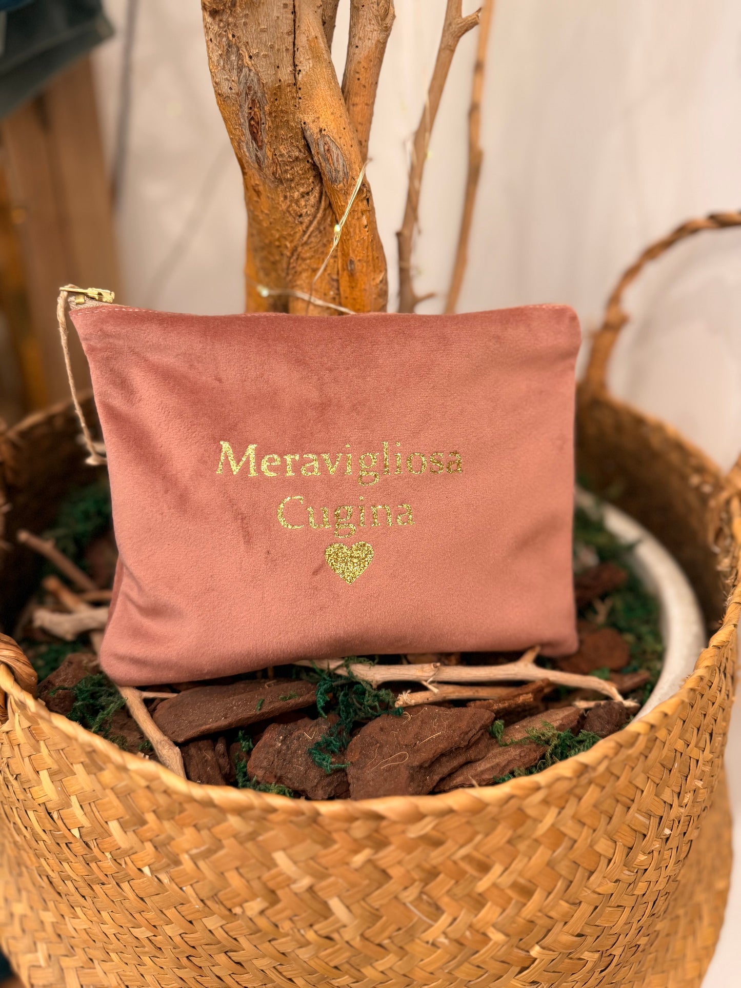 Pochette con dedica