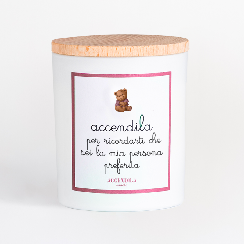 Candela Accendila persona preferita