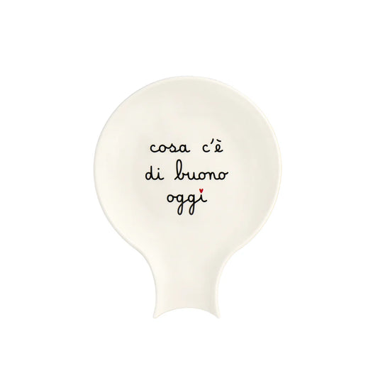 Poggiamestoli "Cosa c'è di buono oggi"