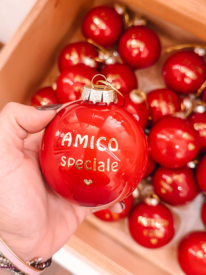 Pallina media con dedica