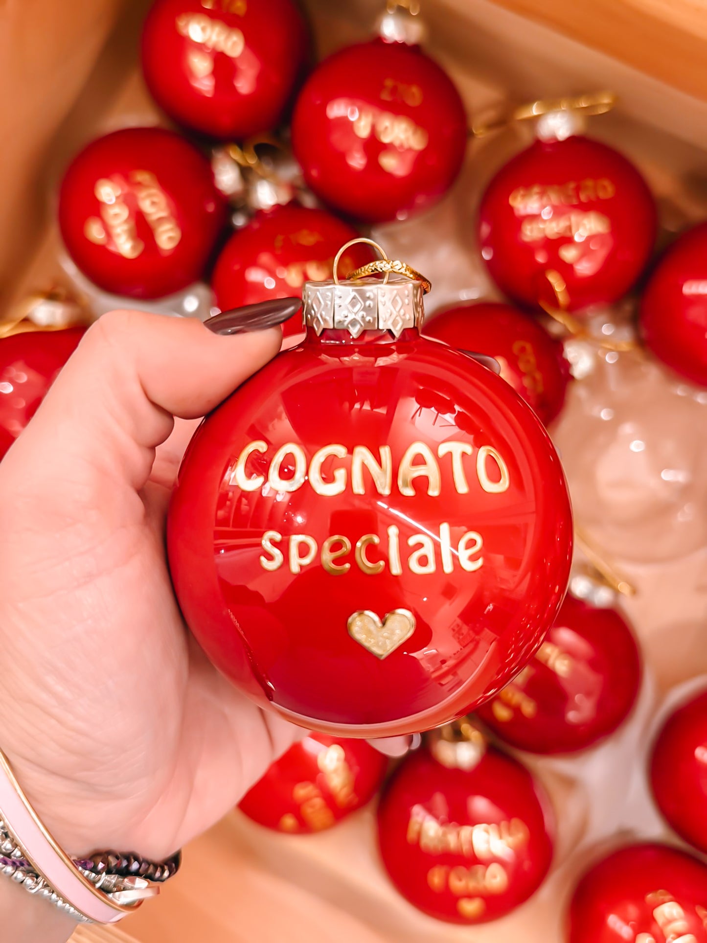 Pallina media con dedica