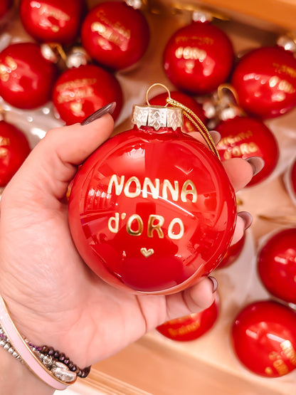 Pallina media con dedica