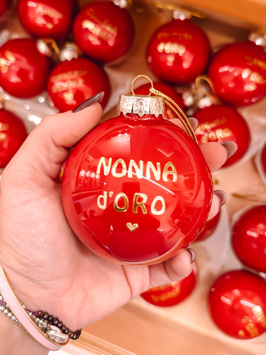 Pallina media con dedica