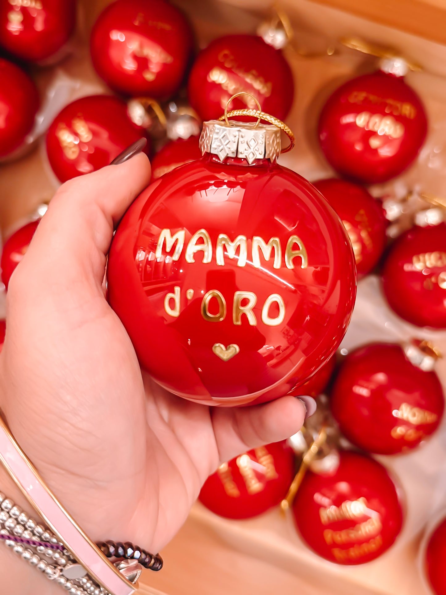 Pallina media con dedica