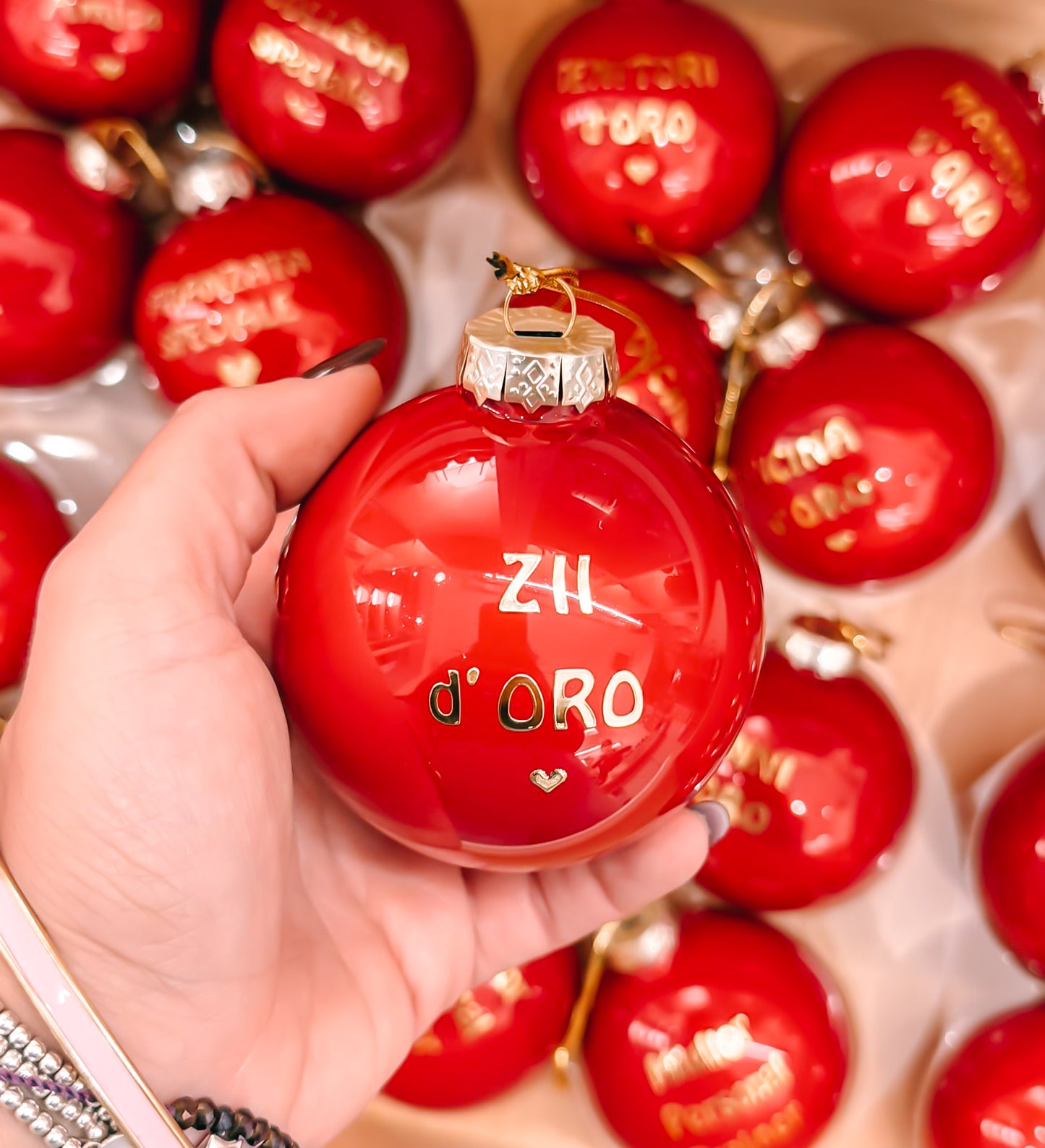 Pallina media con dedica