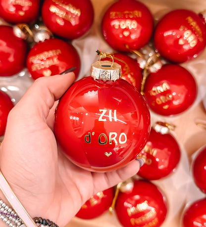 Pallina media con dedica