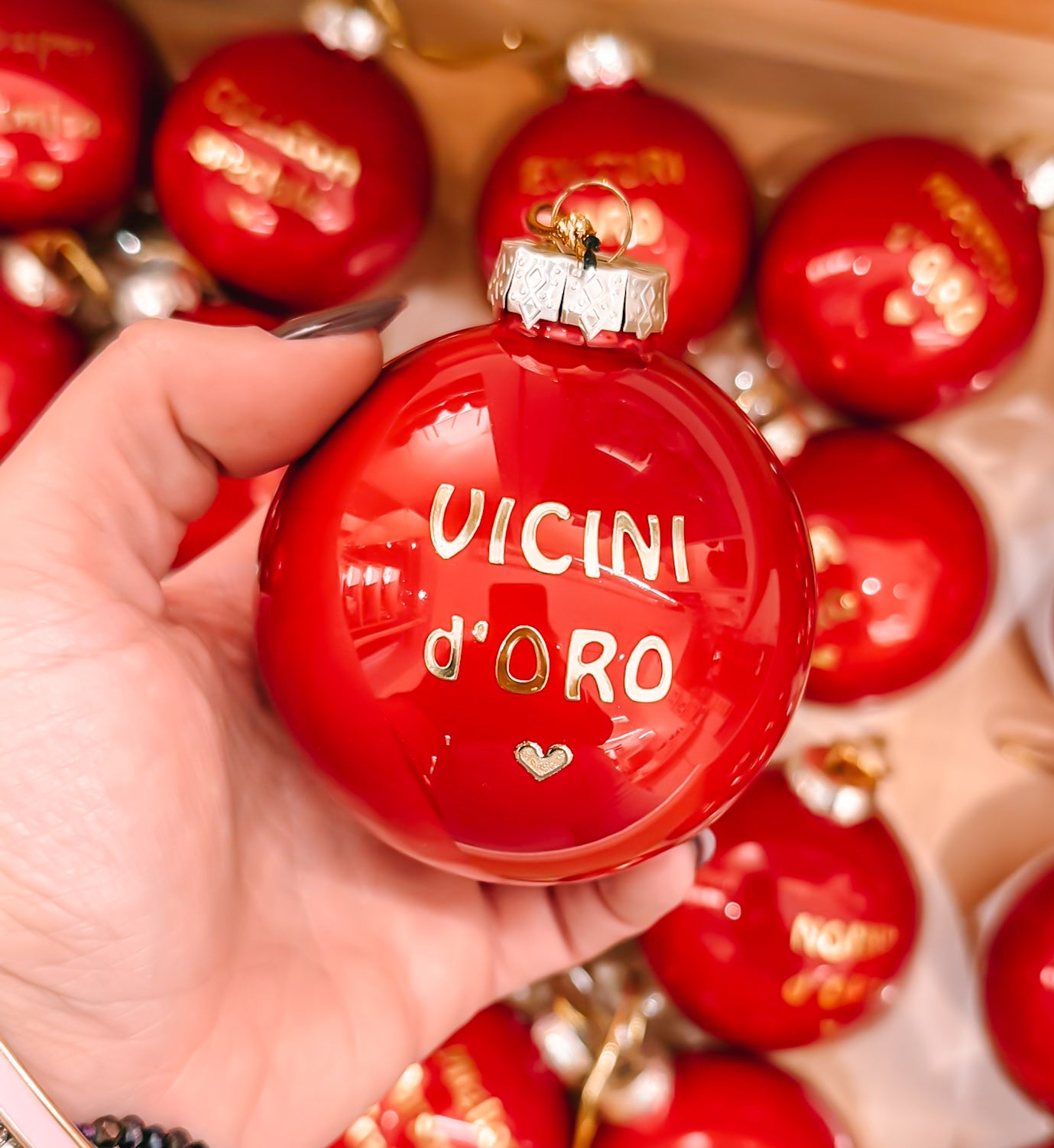 Pallina media con dedica