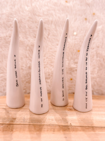 Corno da appoggio personalizzabile