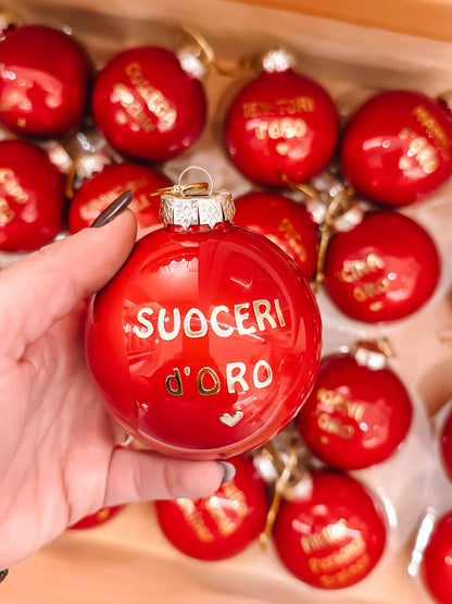 Pallina media con dedica