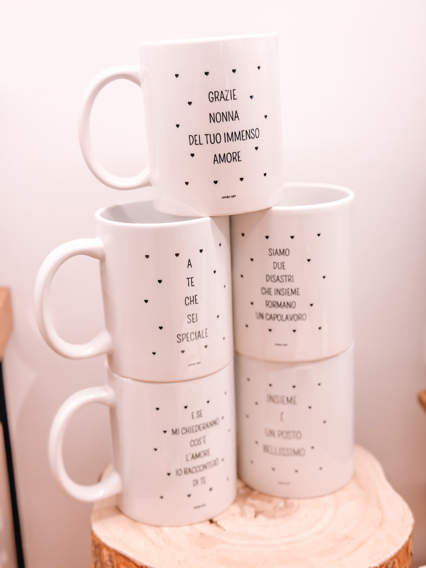 Tazza con dedica