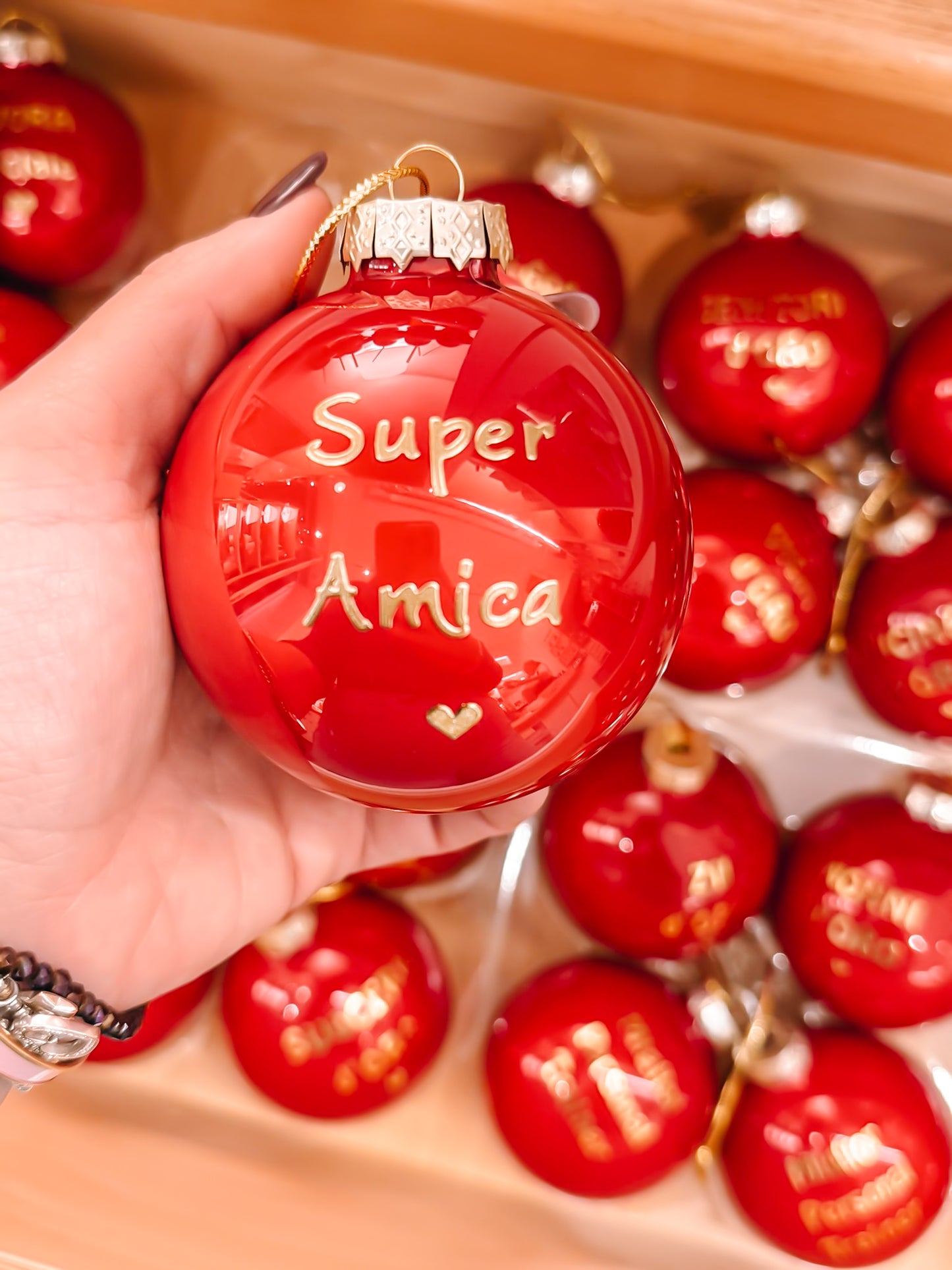 Pallina media con dedica