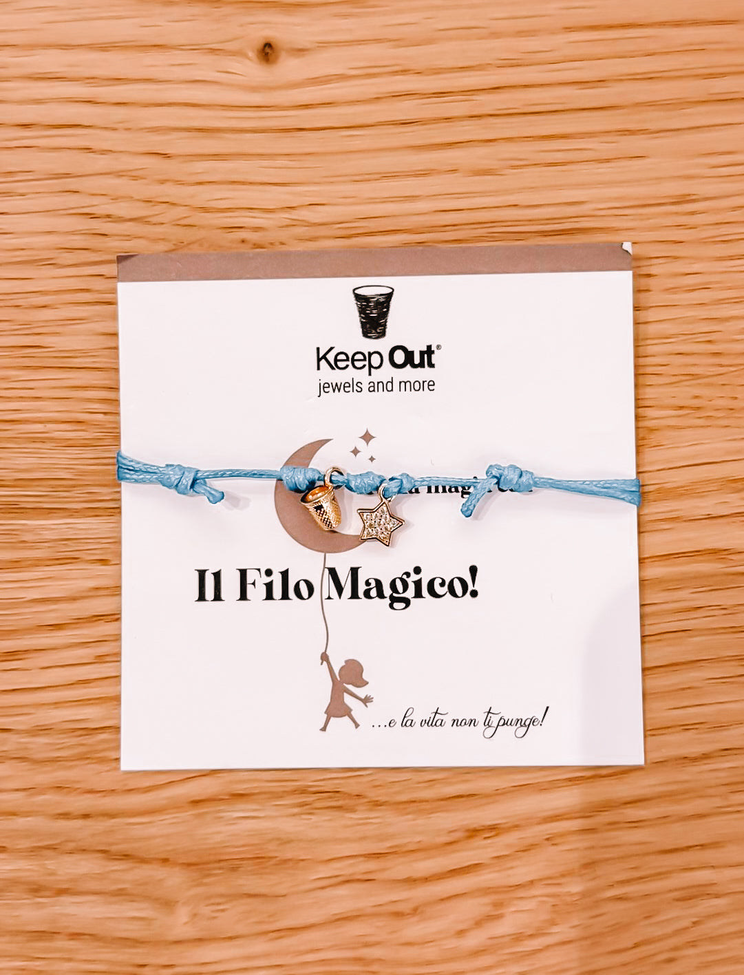 Braccialetto filo magico stella