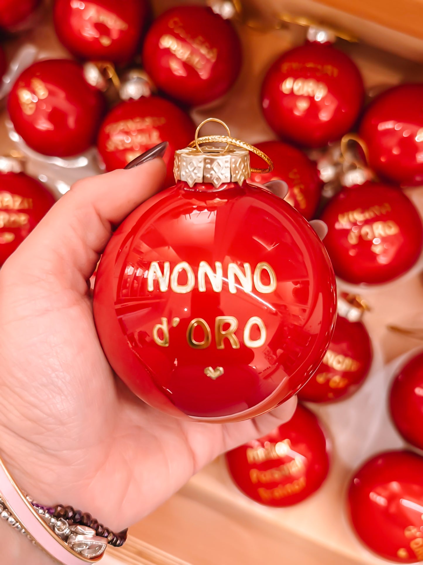 Pallina media con dedica