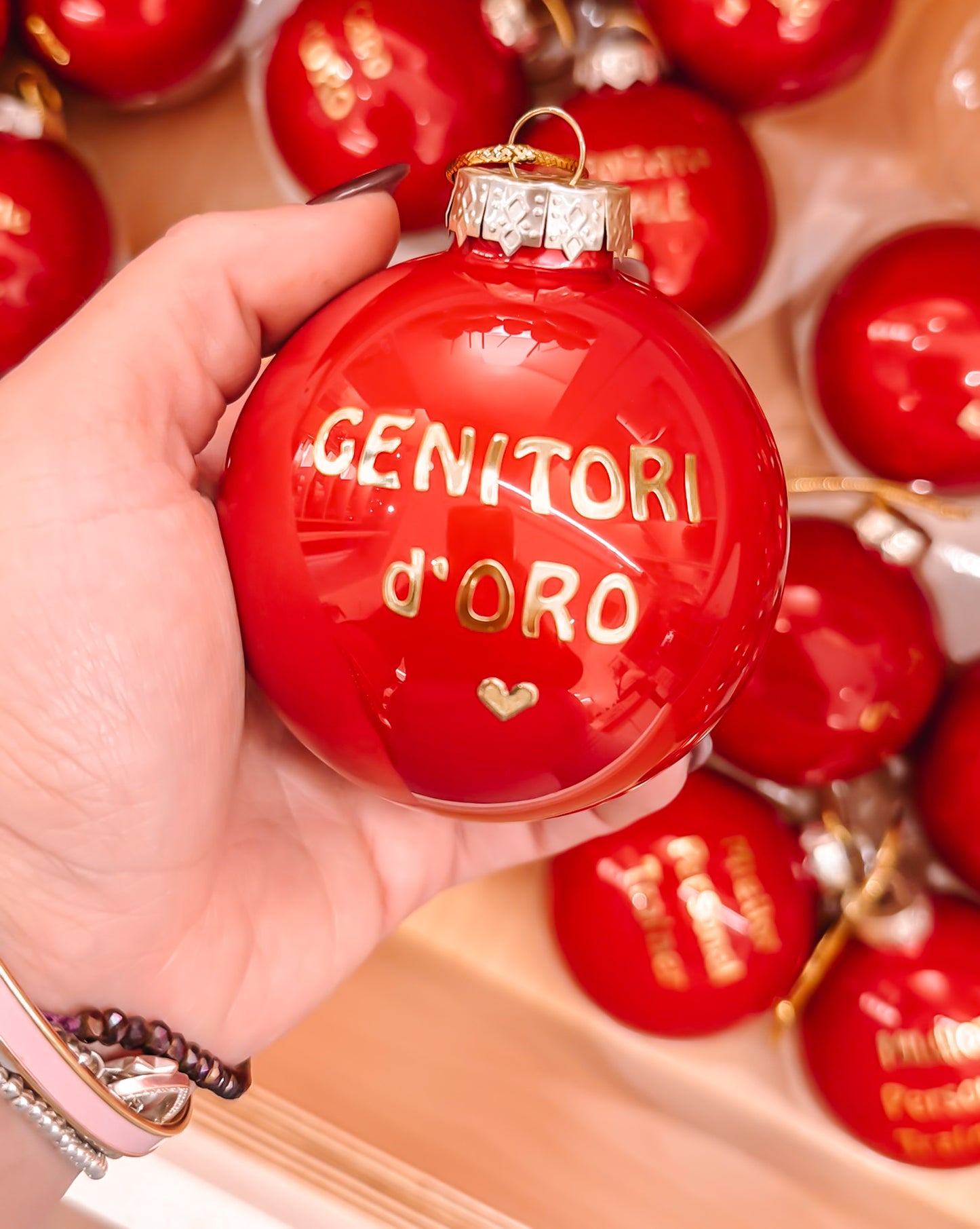 Pallina media con dedica