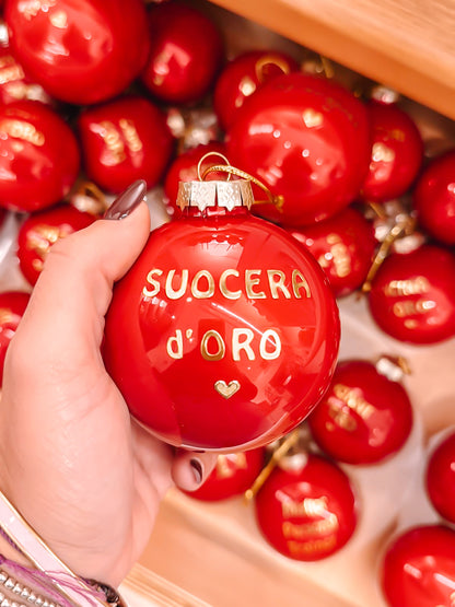 Pallina media con dedica