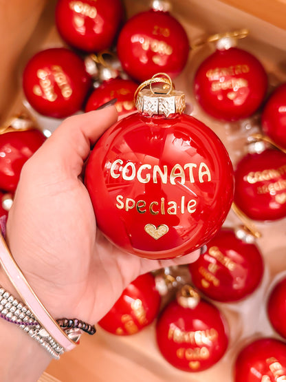 Pallina media con dedica