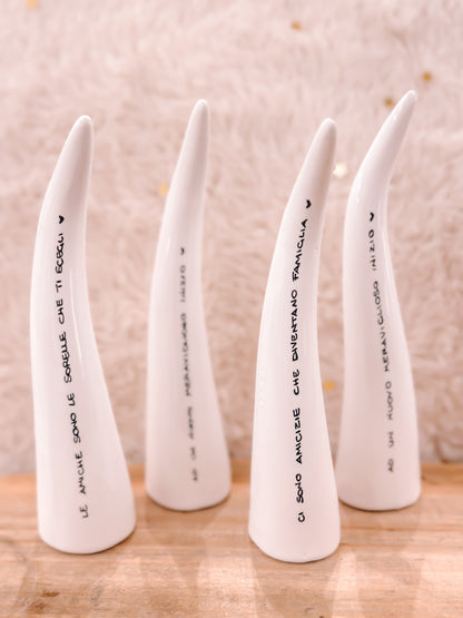 Corno da appoggio personalizzabile