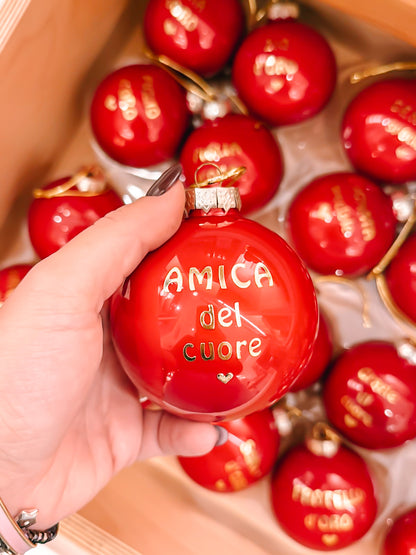 Pallina media con dedica