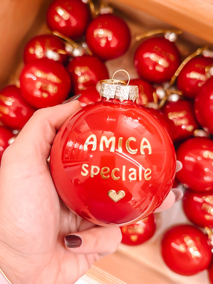 Pallina media con dedica