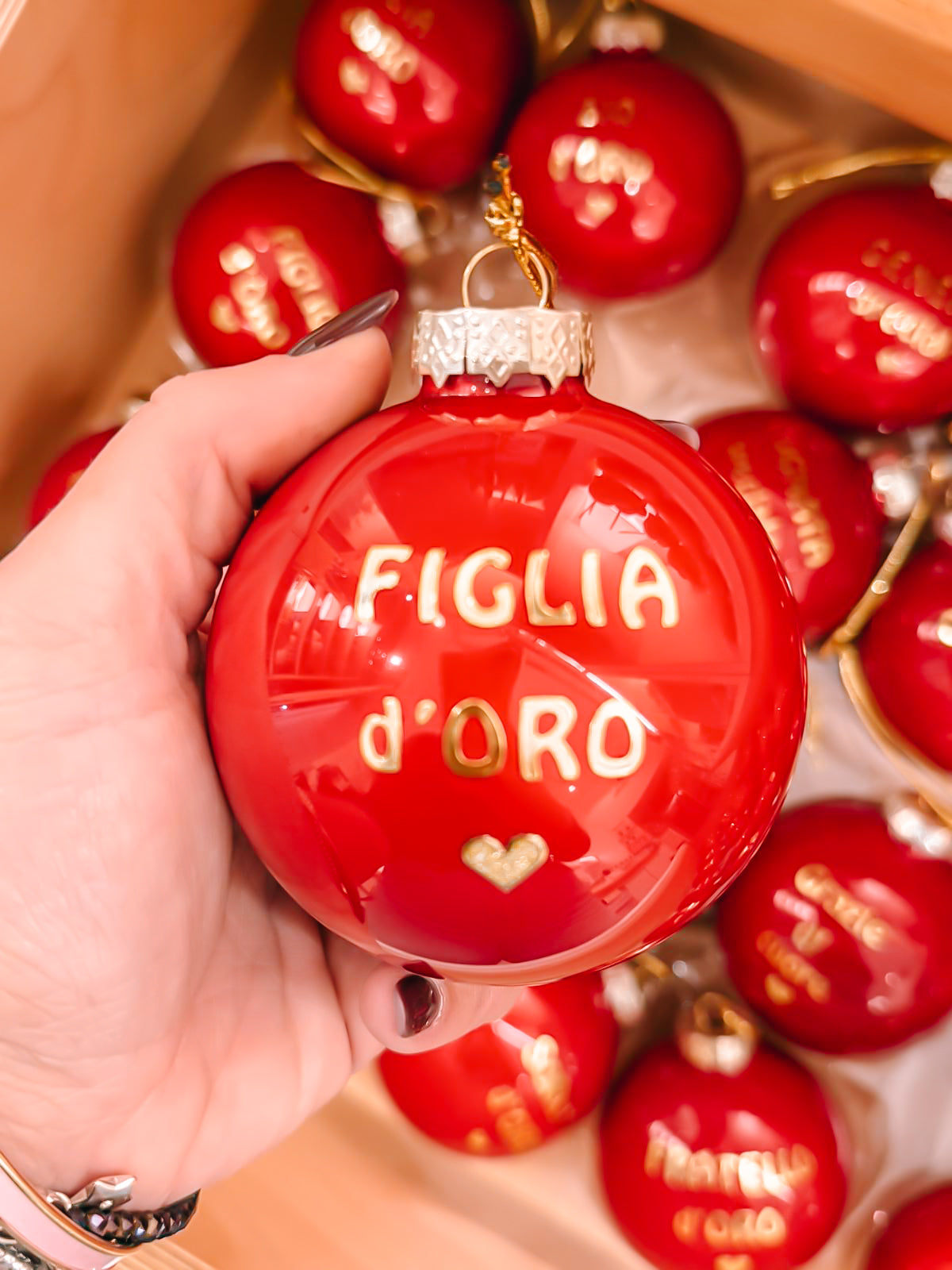 Pallina media con dedica