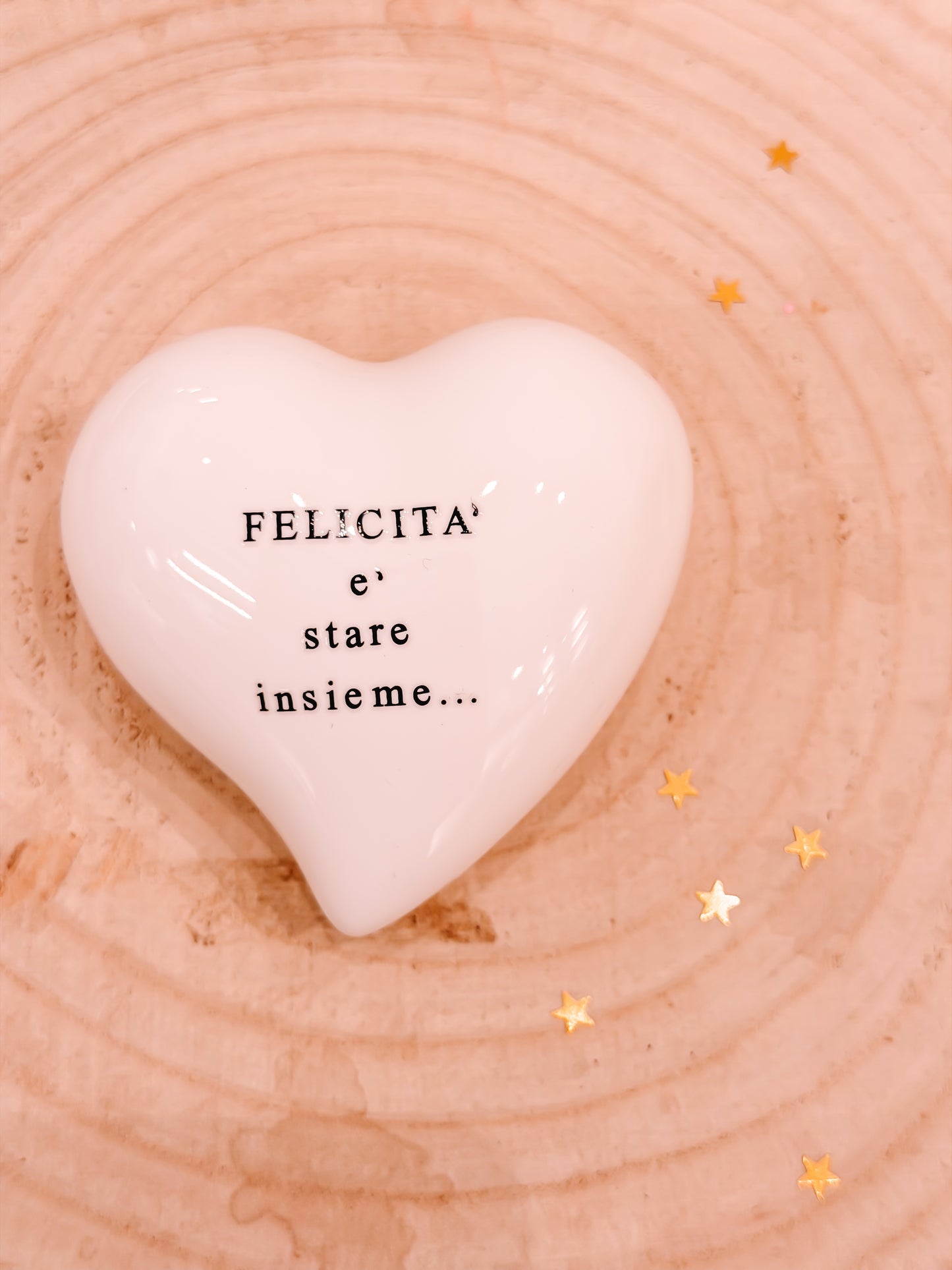 Cuore da appoggio personalizzabile