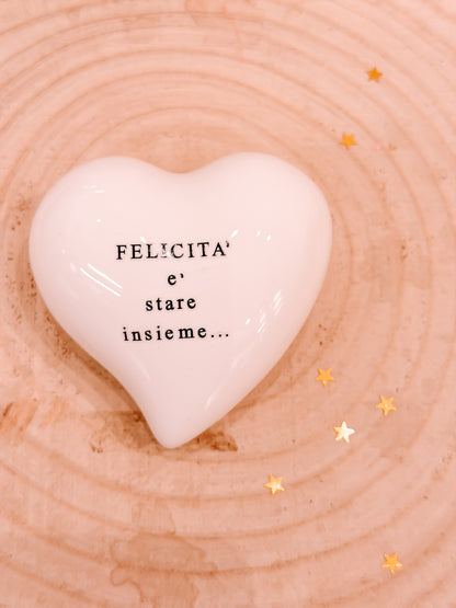 Cuore da appoggio personalizzabile