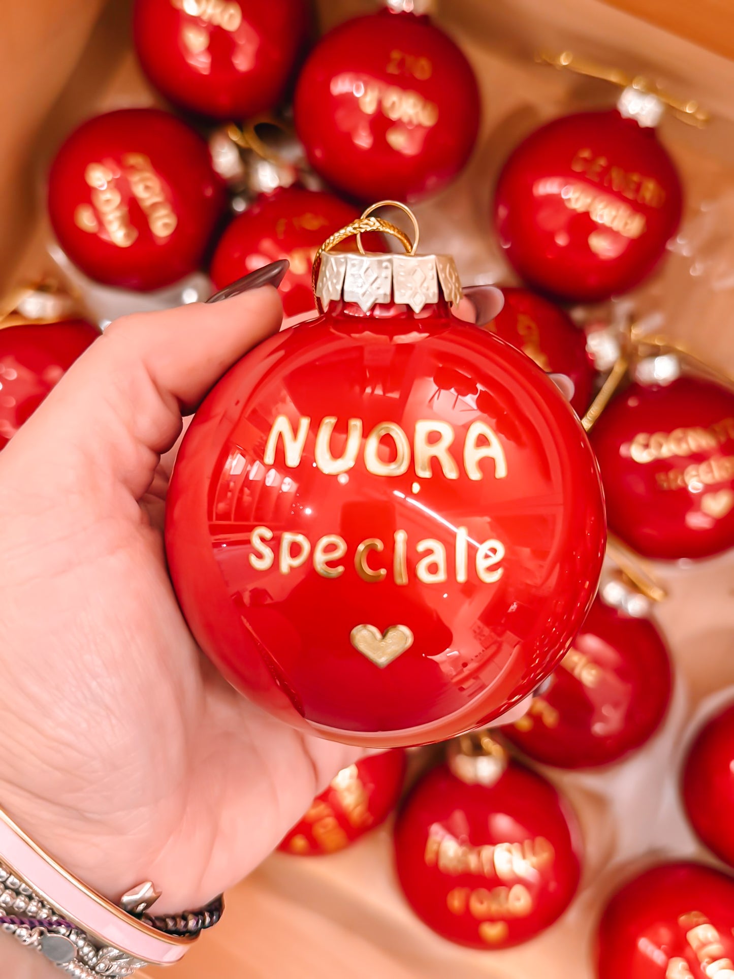 Pallina media con dedica