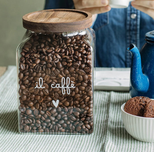 Barattolo Lo zucchero/Il caffè