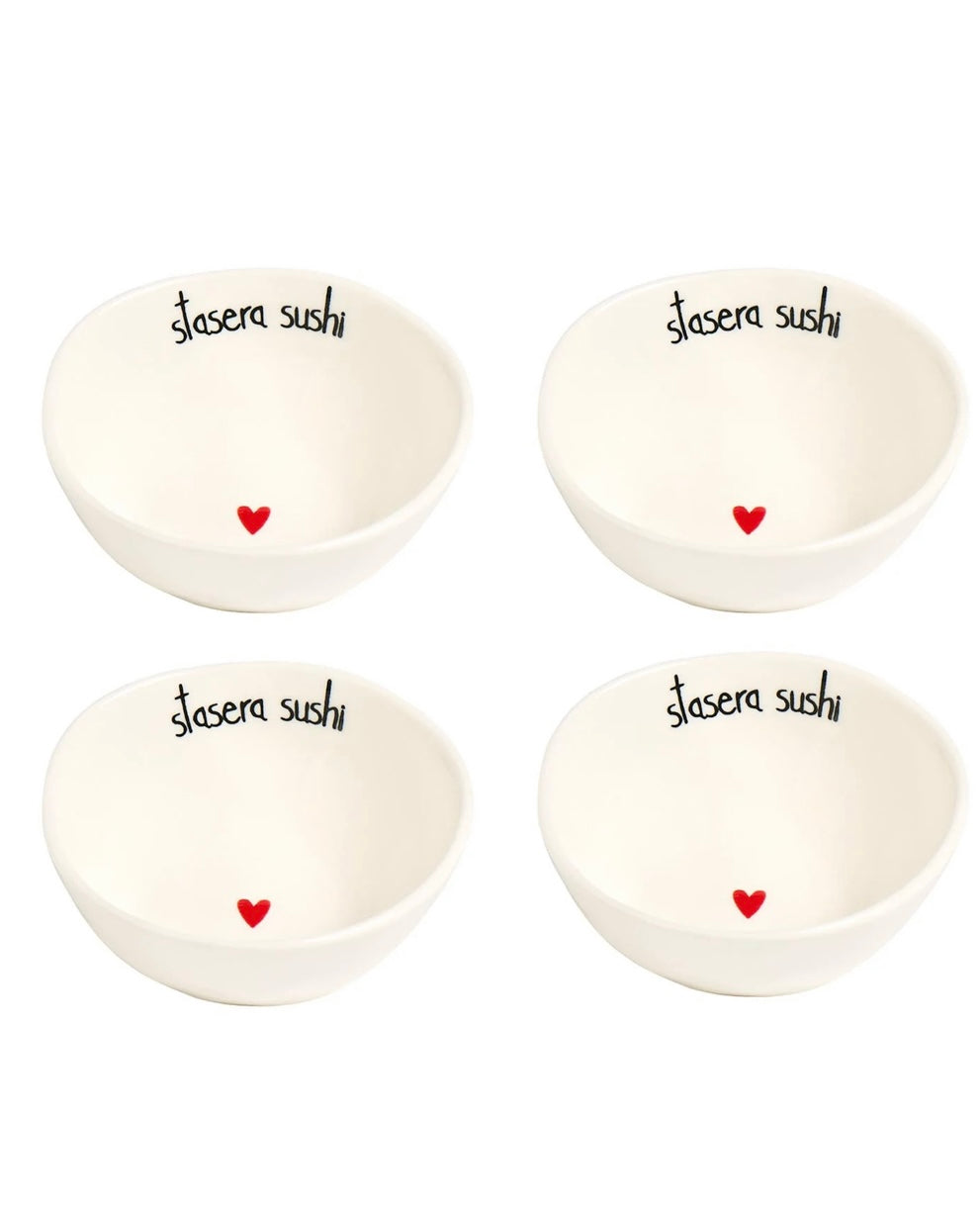 Set 4 ciotoline piccole (stasera sushi)