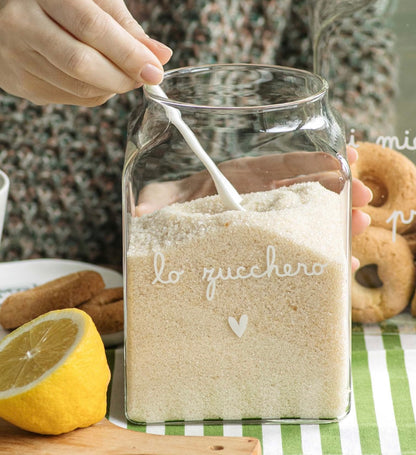 Barattolo Lo zucchero/Il caffè