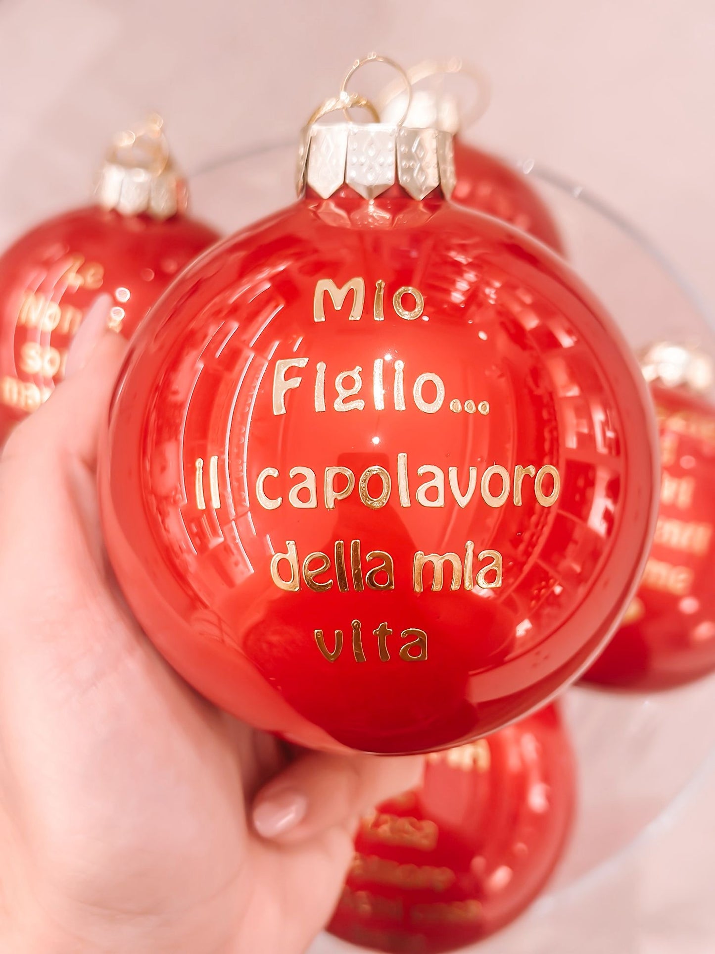 Pallina grande con dedica