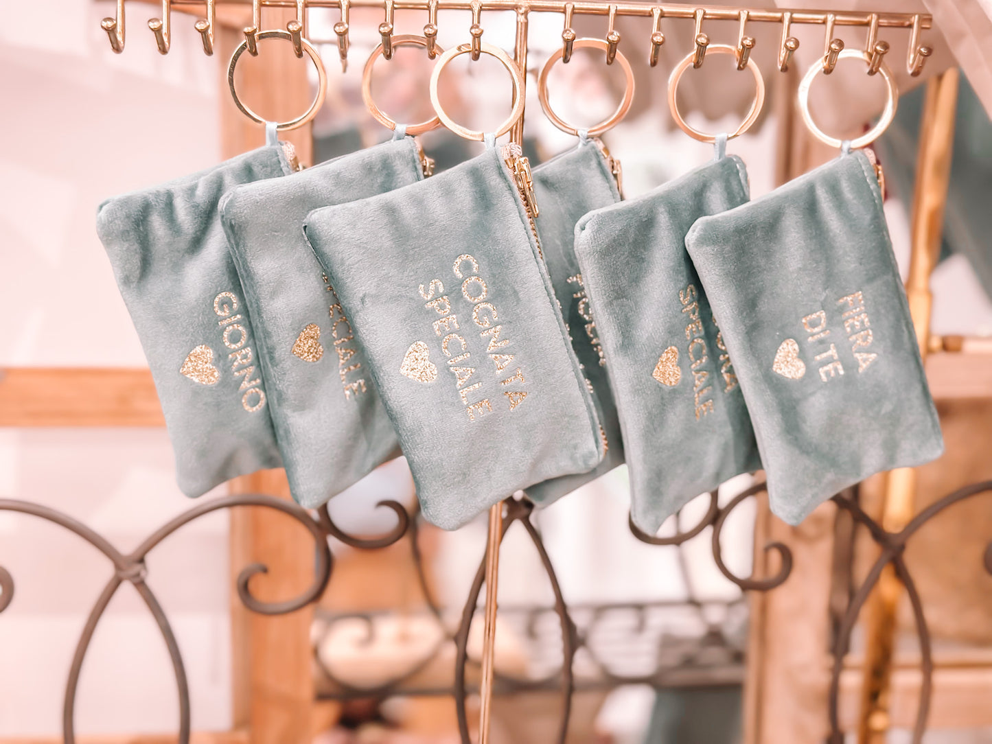 Portamonete con dedica