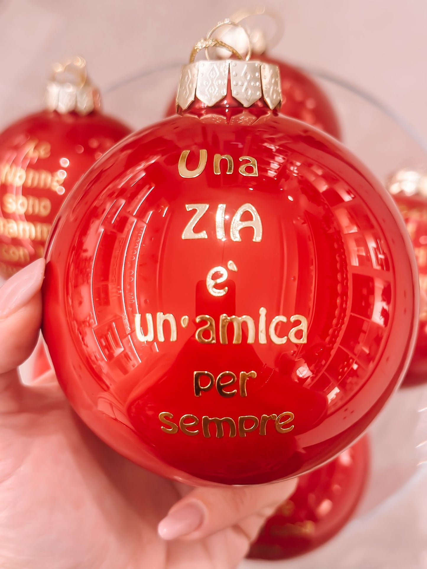 Pallina grande con dedica