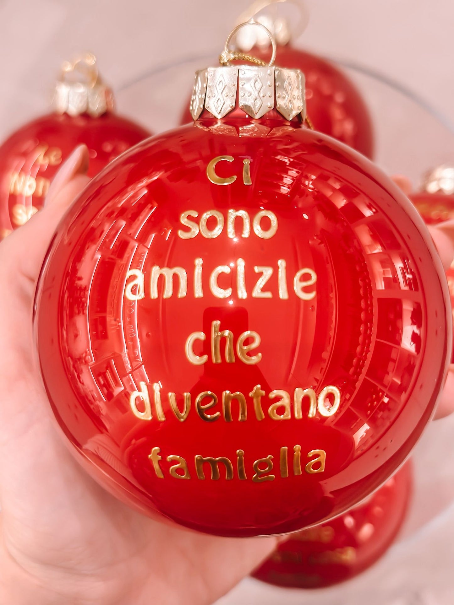 Pallina grande con dedica