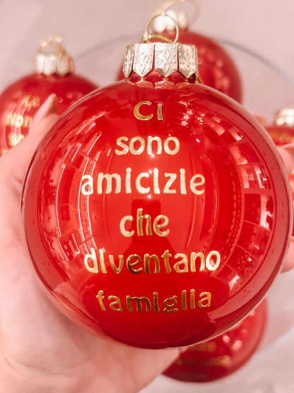 Pallina grande con dedica