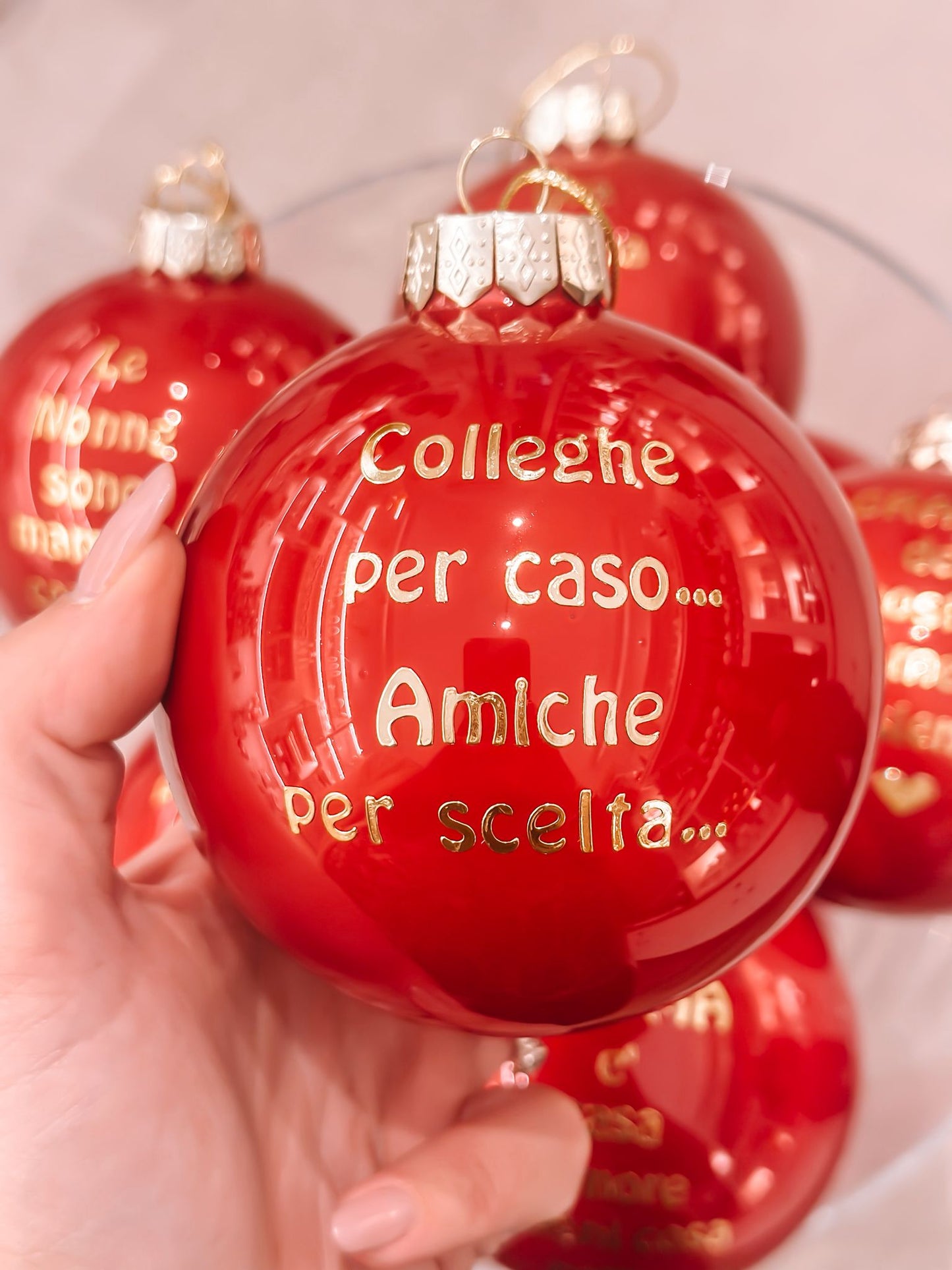 Pallina grande con dedica