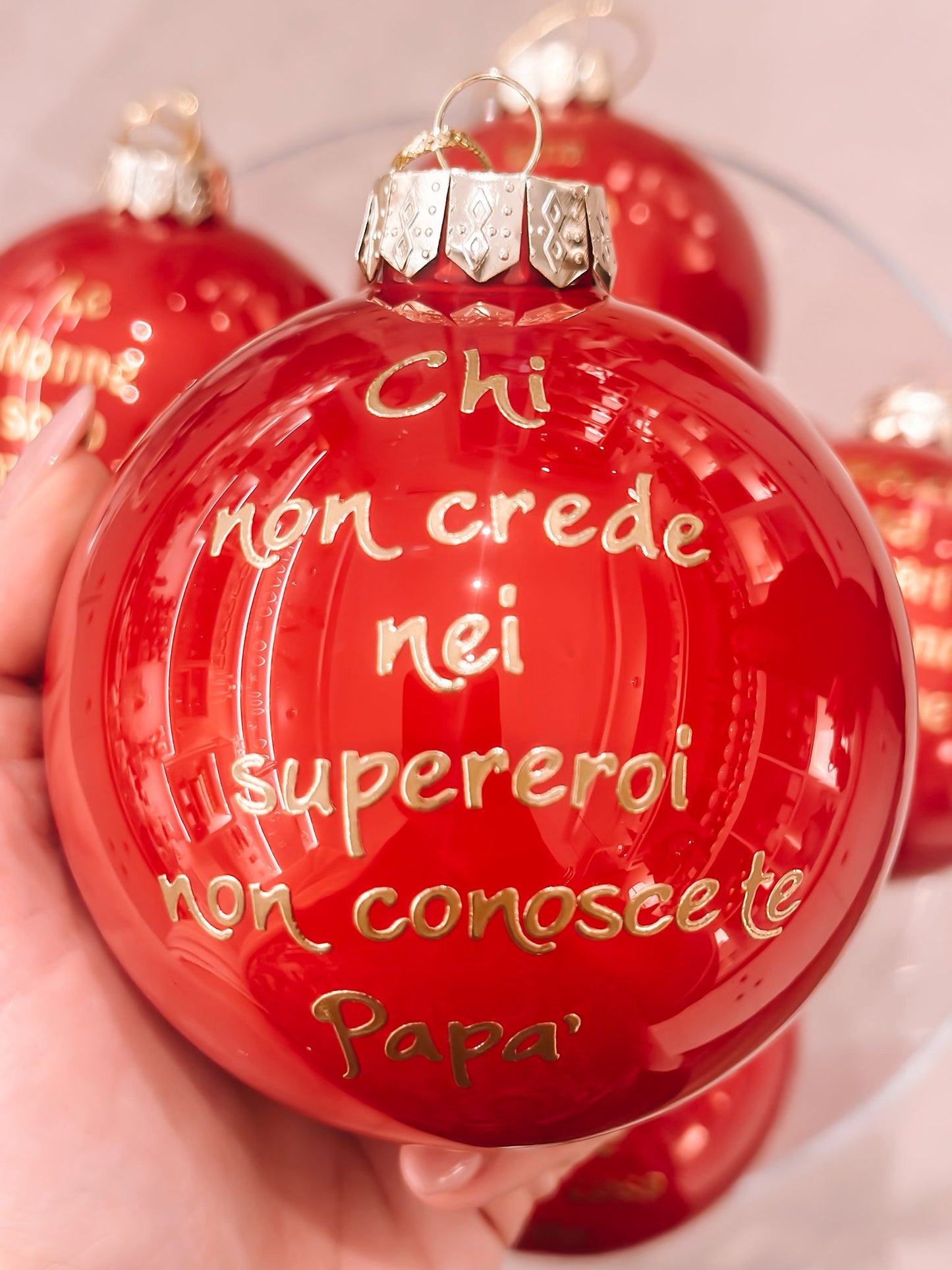 Pallina grande con dedica