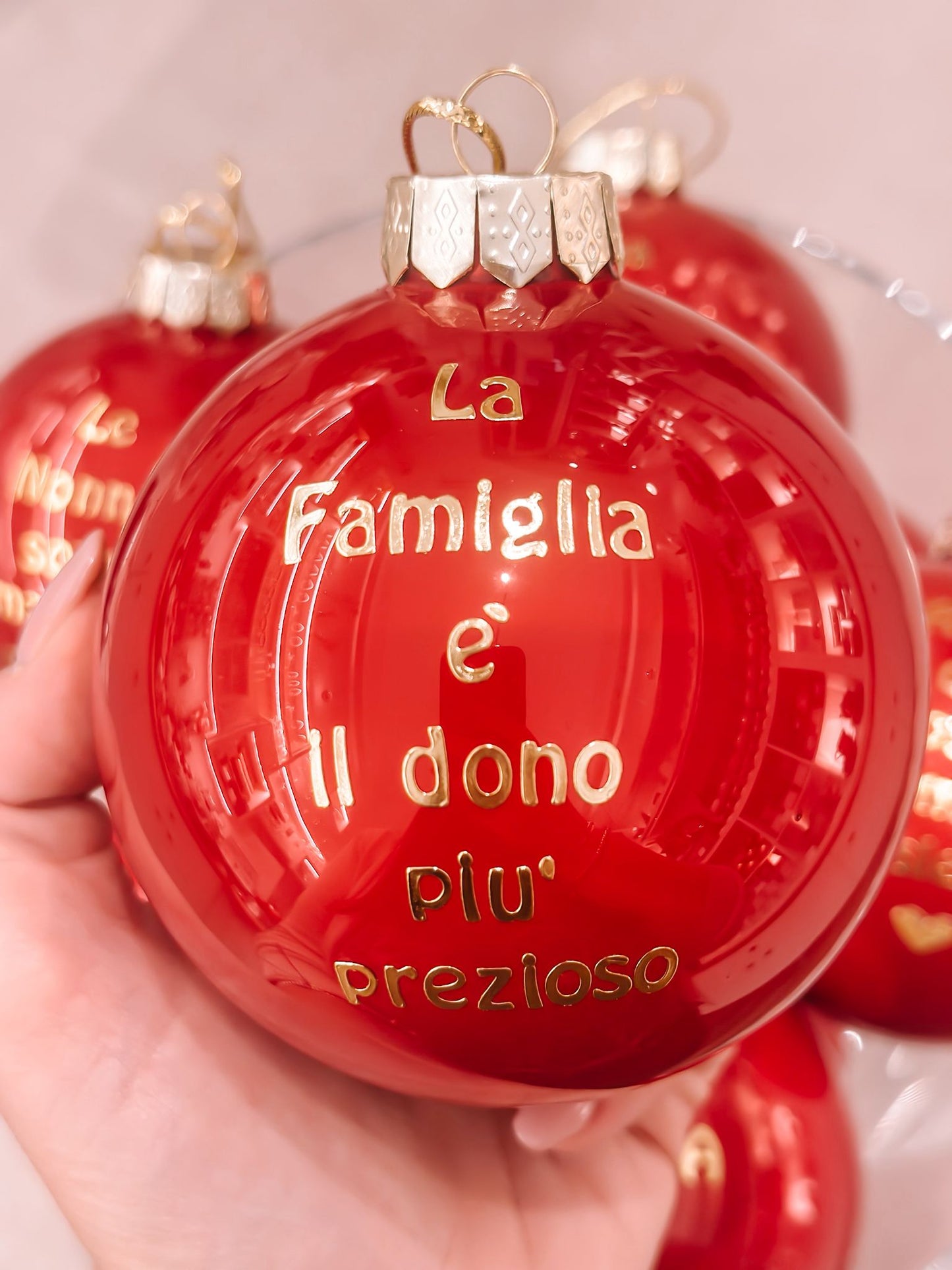 Pallina grande con dedica