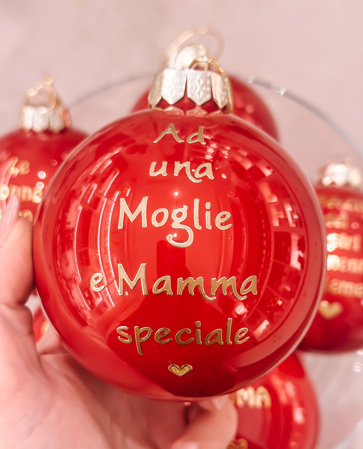 Pallina grande con dedica