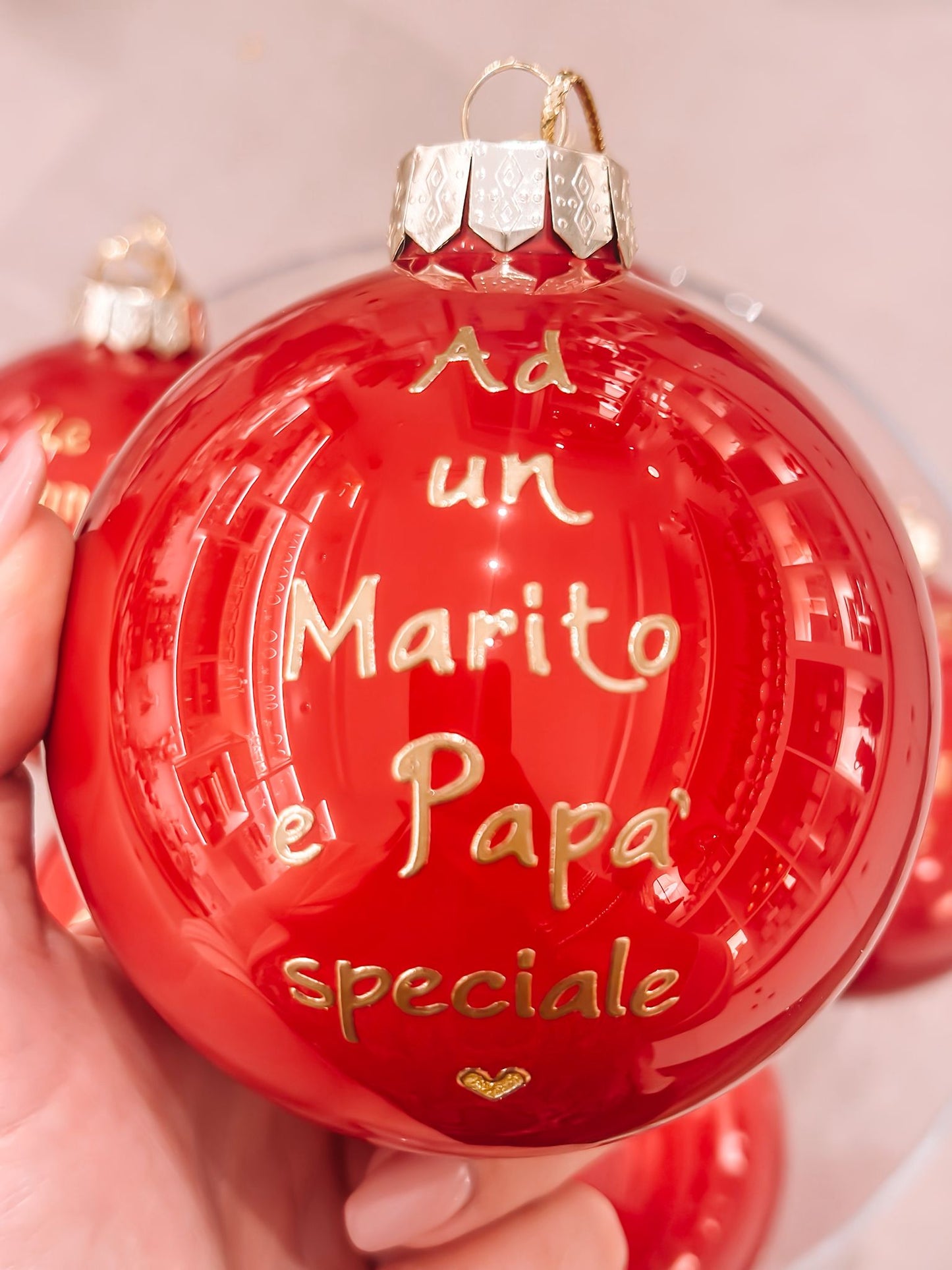 Pallina grande con dedica