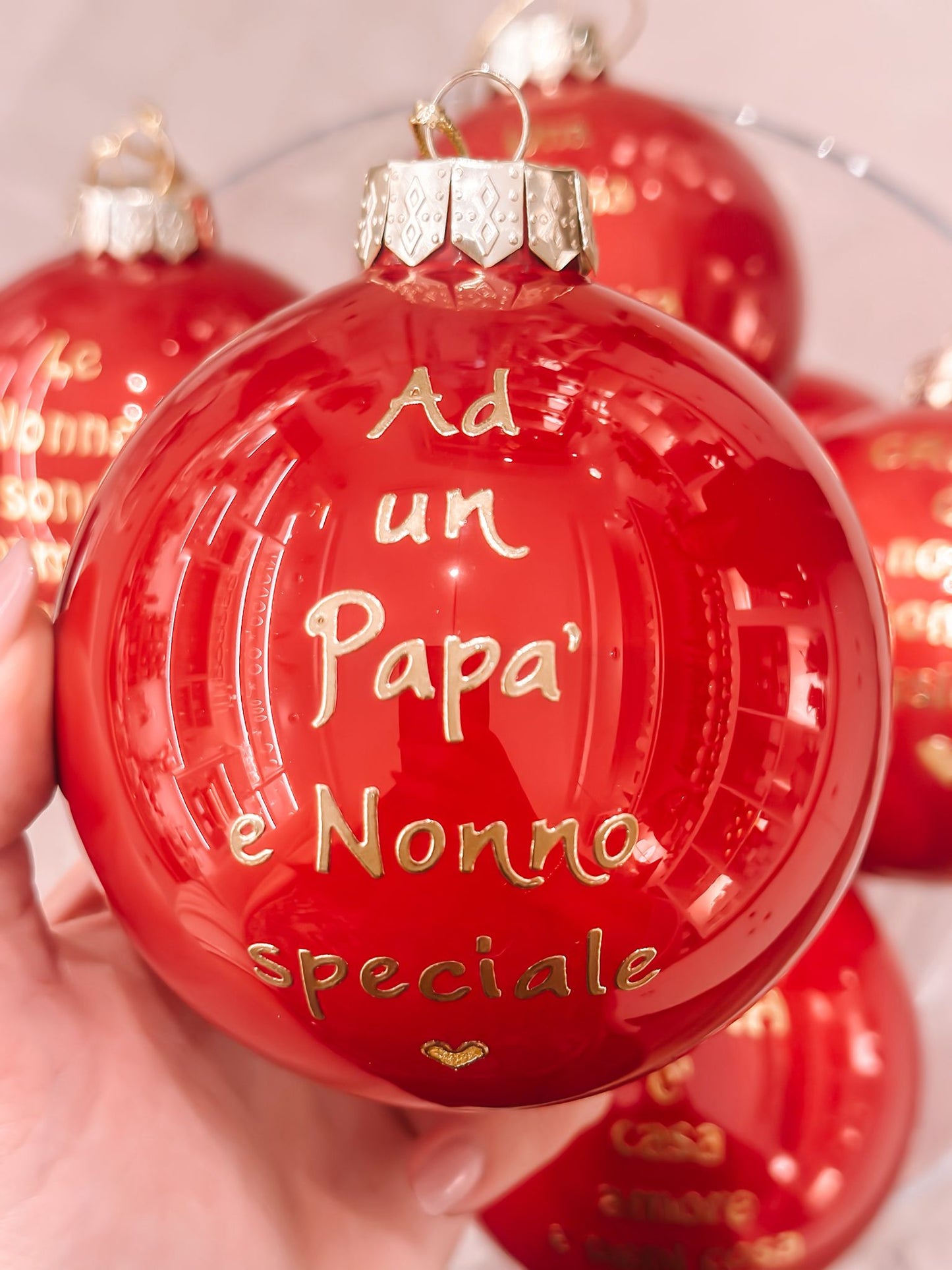 Pallina grande con dedica