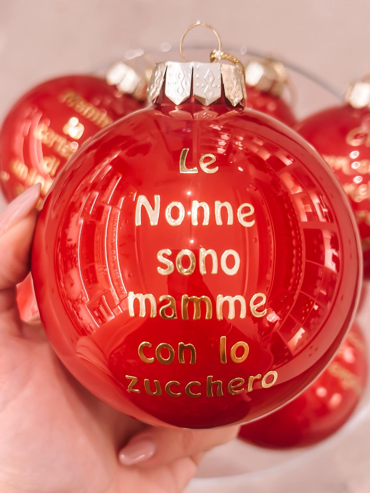 Pallina grande con dedica