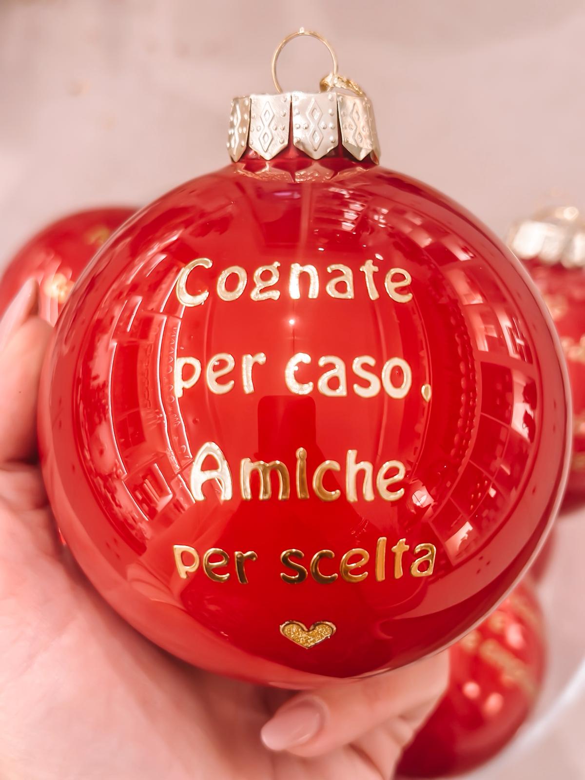 Pallina grande con dedica