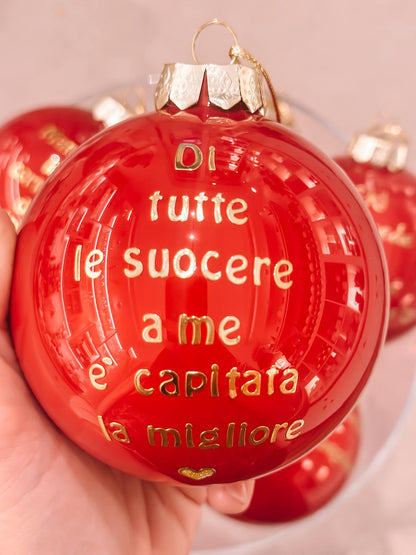 Pallina grande con dedica