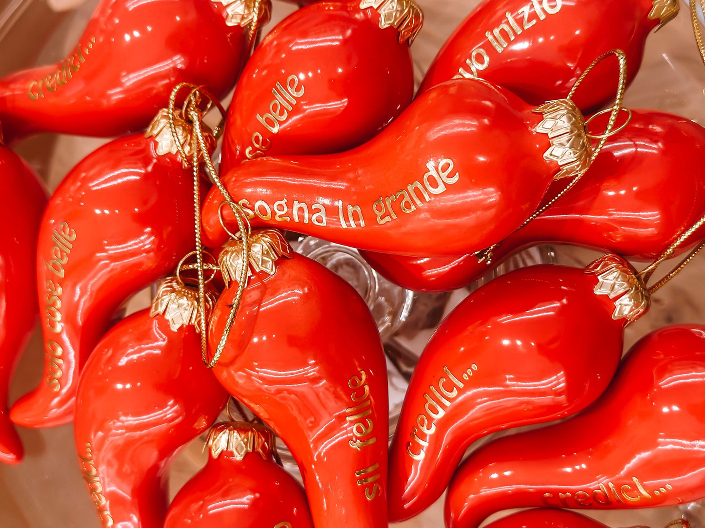 Corno da appendere con dedica