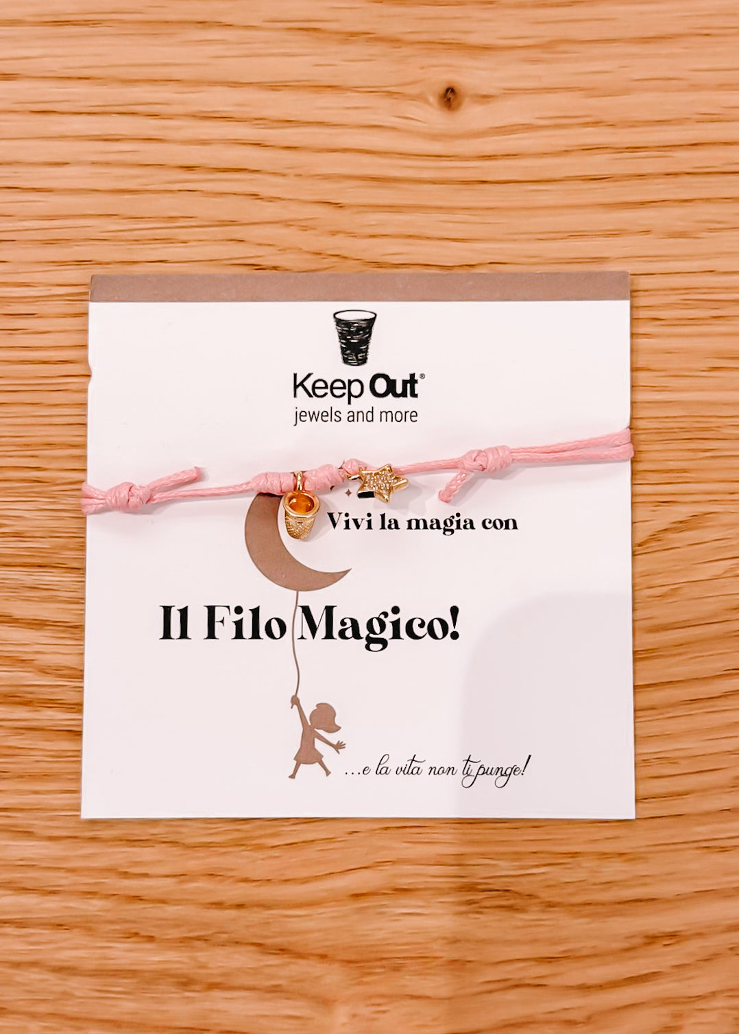 Braccialetto filo magico stella