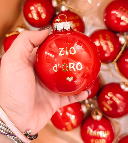 Pallina media con dedica