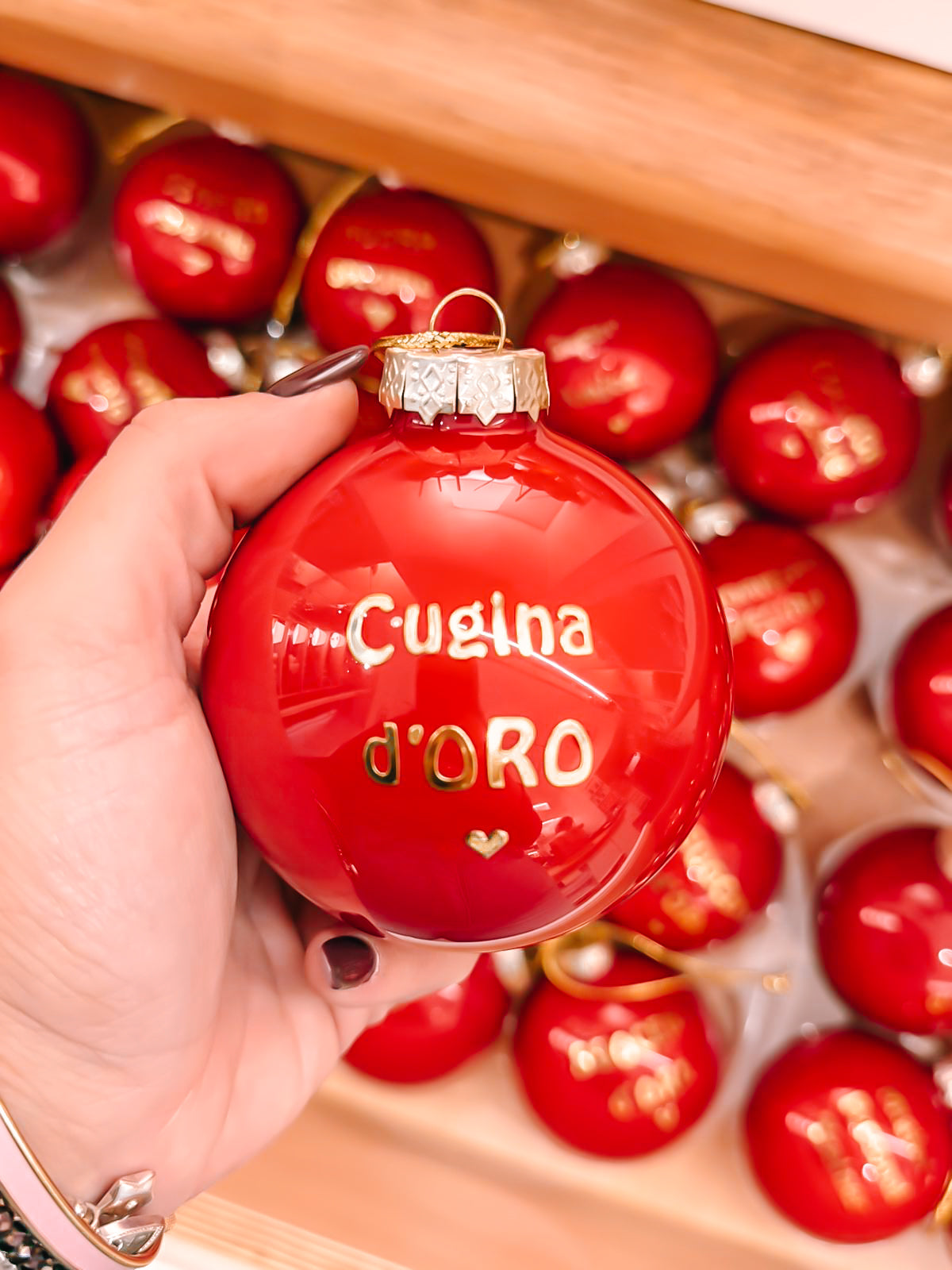 Pallina media con dedica