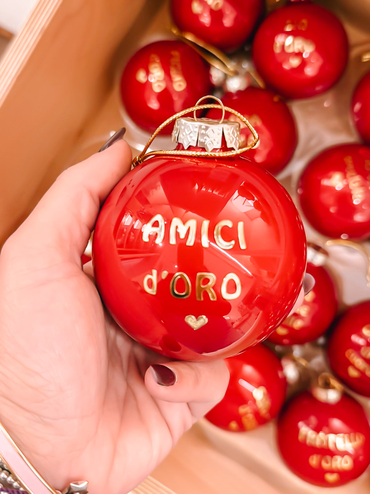 Pallina media con dedica