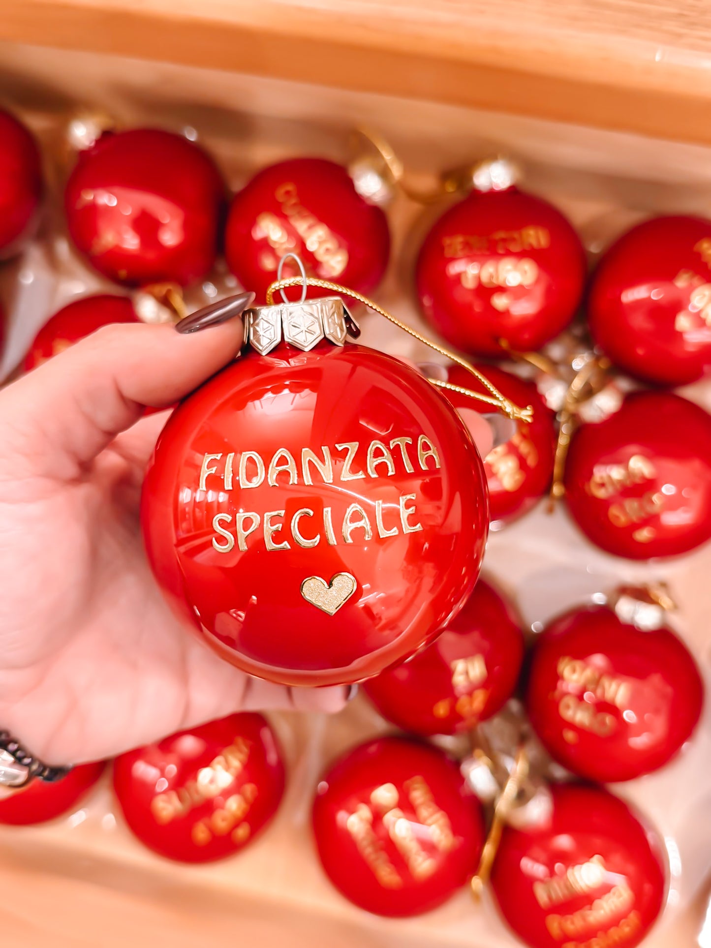 Pallina media con dedica